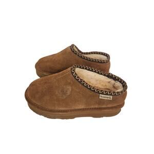 Bearpaw Martis Slipper Leather Brown 5 *Flaw